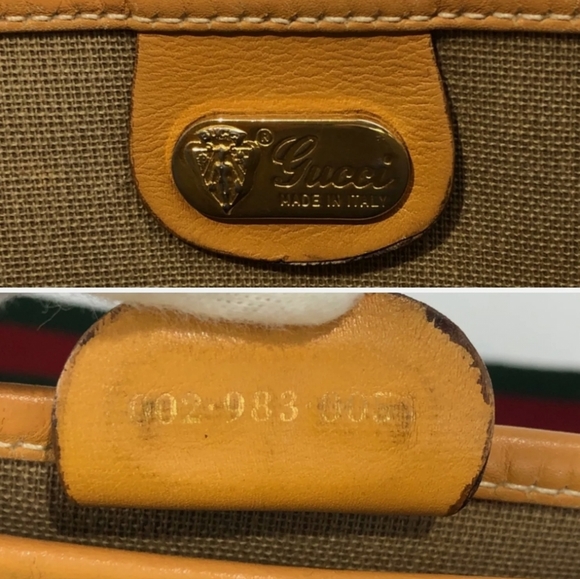 Gucci Sherry Line Handbag | Tote Vintage - Picture 10 of 11